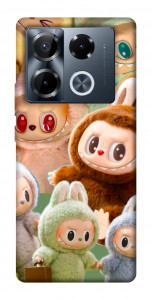 Чохол Labubu smile для Infinix Note 40 Pro 4G