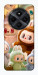 Чехол Labubu smile для Xiaomi Redmi 14C