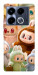 Чохол Labubu smile для Infinix Note 40 4G