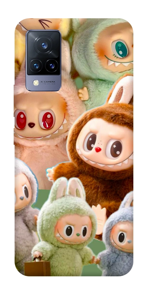 Чохол Labubu smile для Vivo V21
