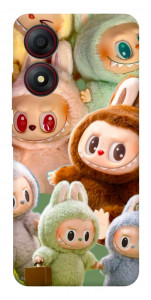 Чехол Labubu smile для ZTE Blade A34 4G