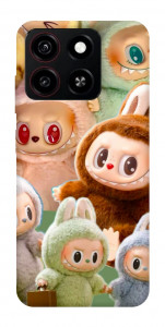Чехол Labubu smile для ZTE Blade A35 4G
