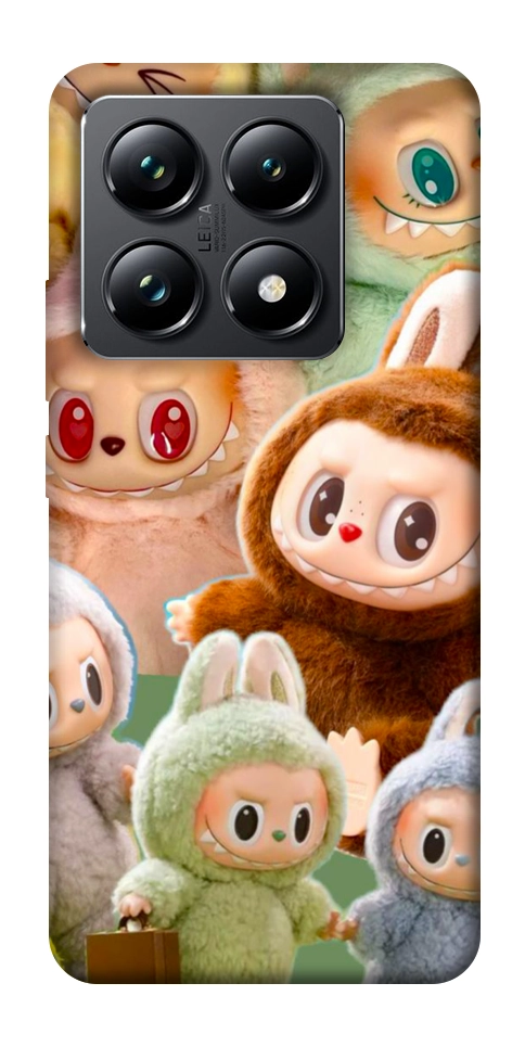 Чехол Labubu smile для Xiaomi 14T Pro