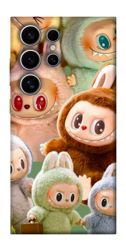 Чехол Labubu smile для Galaxy S25 Ultra