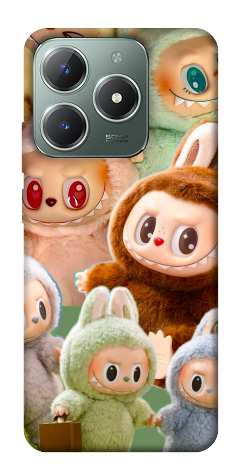 Чехол Labubu smile для Realme C61