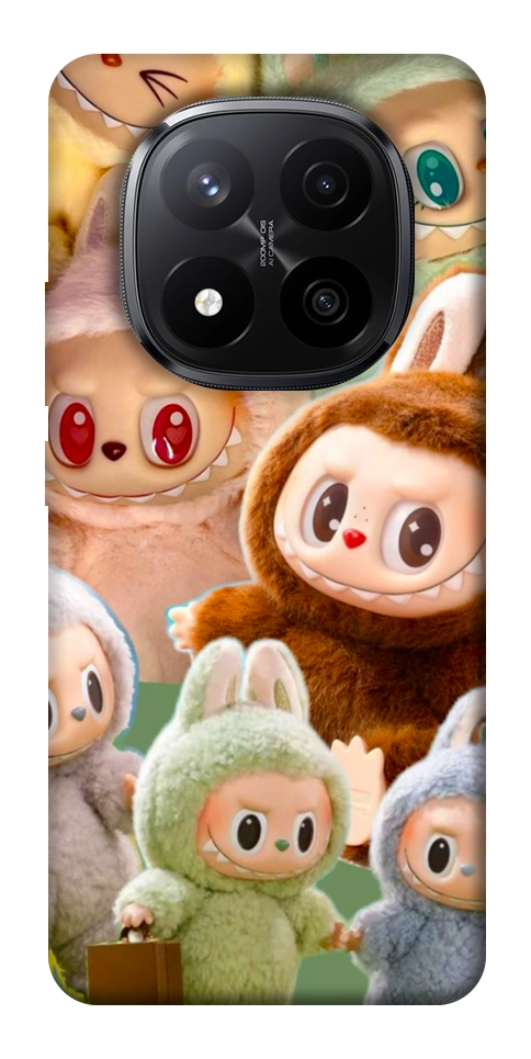 Чехол Labubu smile для Xiaomi Redmi Note 14 Pro+ 5G