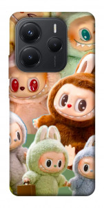 Чехол Labubu smile для Xiaomi Redmi Note 14 5G
