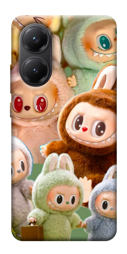 Чохол Labubu smile для Xiaomi Poco X7 Pro
