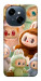 Чохол Labubu smile для TECNO Spark Go 1 (KL4)