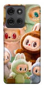Чохол Labubu smile для Motorola Moto G75 5G