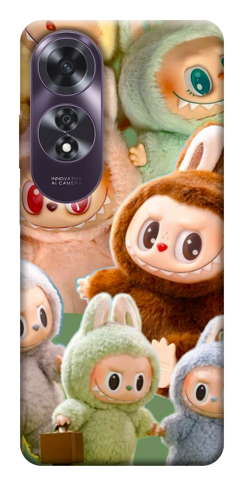 Чехол Labubu smile для Oppo A60 4G