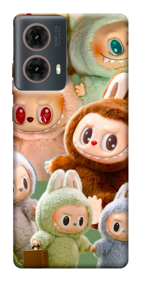 Чехол Labubu smile для Motorola Moto G85
