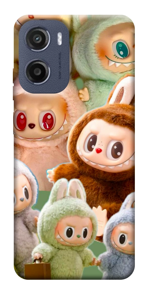 Чохол Labubu smile для Motorola Moto G05