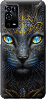 Чехол для Oppo A55 Кошка