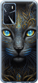 Чехол для Oppo A54s Кошка