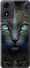 Чехол для Motorola Moto G04 Кошка