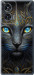 Чехол для Motorola Edge 50 Fusion Кошка
