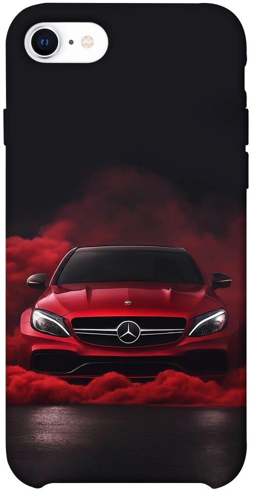 Чехол Red Mercedes для iPhone SE (2020)