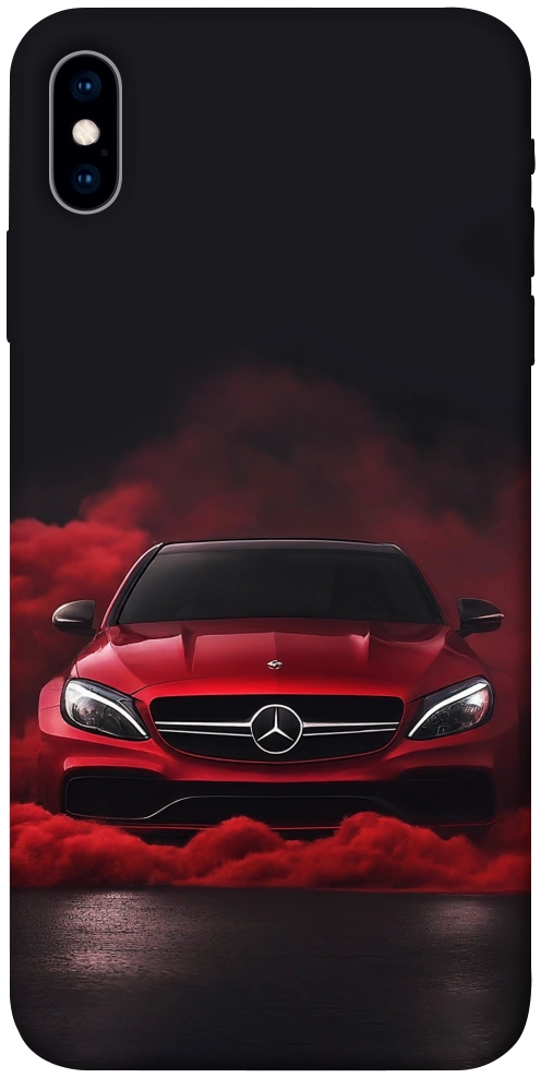 Чохол Red Mercedes для iPhone X