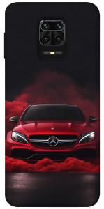 Чехол Red Mercedes для Xiaomi Redmi Note 9 Pro
