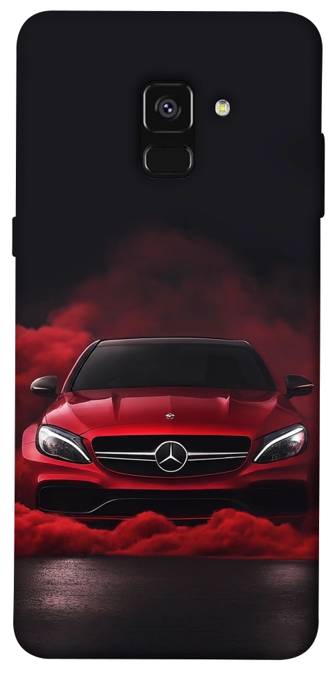 Чохол Red Mercedes для Galaxy A8 (2018)