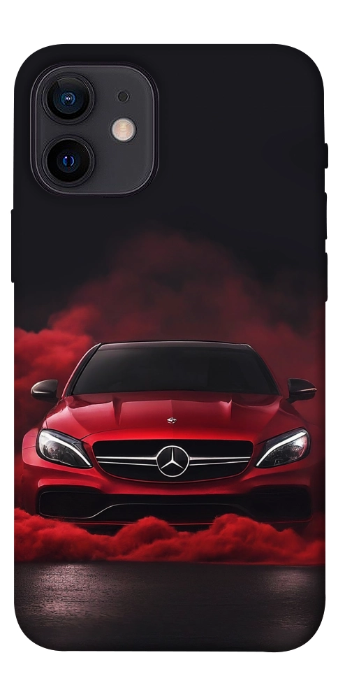 Чехол Red Mercedes для iPhone 12 mini