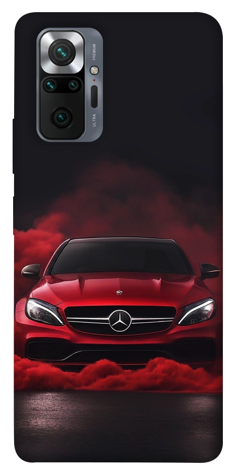 Чохол Red Mercedes для Xiaomi Redmi Note 10 Pro