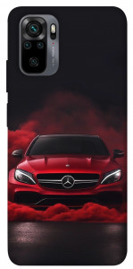 Чехол Red Mercedes для Xiaomi Redmi Note 10