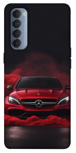 Чехол Red Mercedes для Oppo Reno 4 Pro