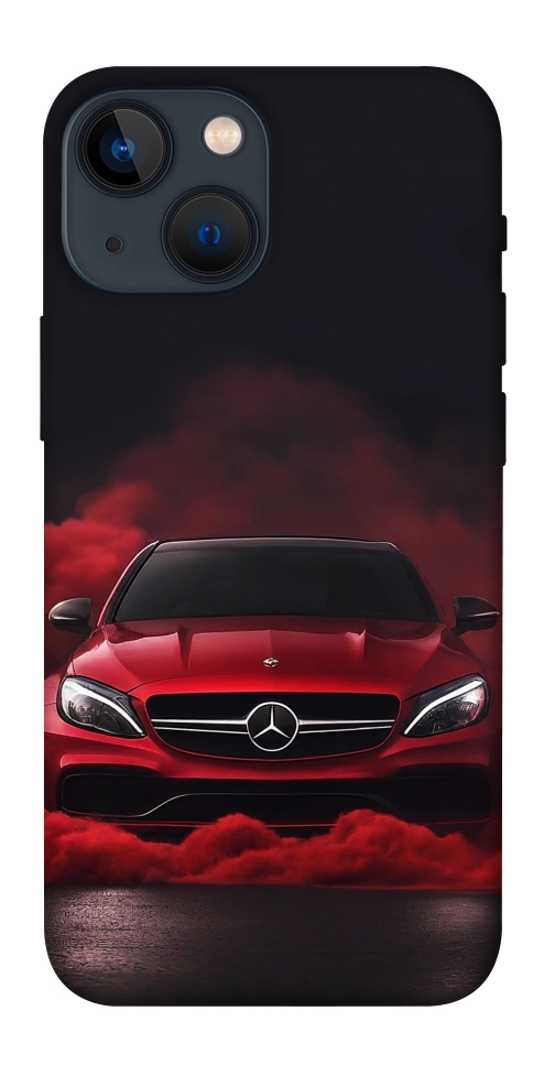 Чехол Red Mercedes для iPhone 13 mini