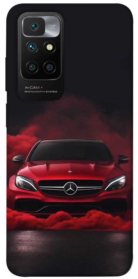 Чохол Red Mercedes для Xiaomi Redmi 10