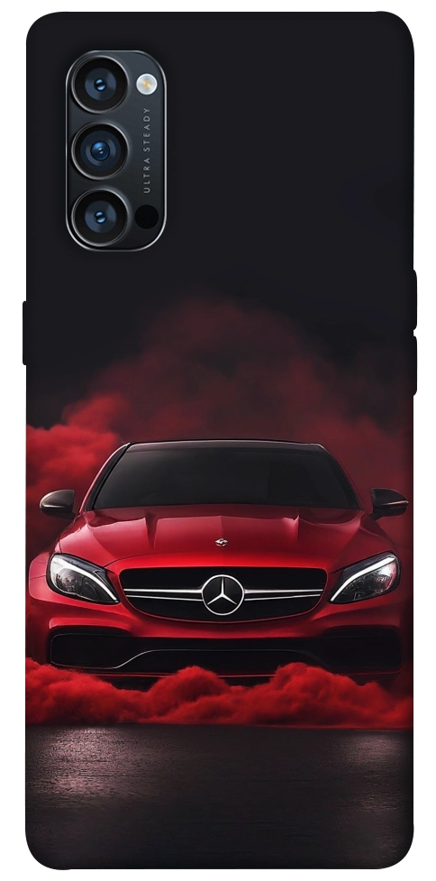 Чехол Red Mercedes для Oppo Reno 4 Pro 5G