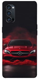 Чехол Red Mercedes для Oppo Reno 4 Pro 5G