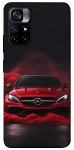 Чехол Red Mercedes для Xiaomi Poco M4 Pro 5G