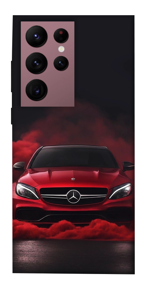 Чехол Red Mercedes для Galaxy S22 Ultra
