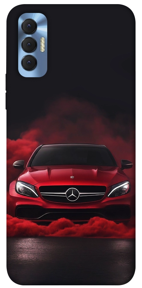 Чохол Red Mercedes для TECNO Spark 8P