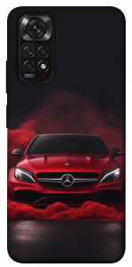 Чехол Red Mercedes для Xiaomi Redmi Note 11 (Global)