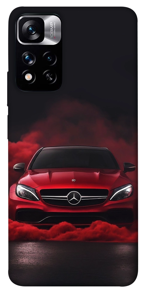 Чехол Red Mercedes для Xiaomi Redmi Note 11 5G