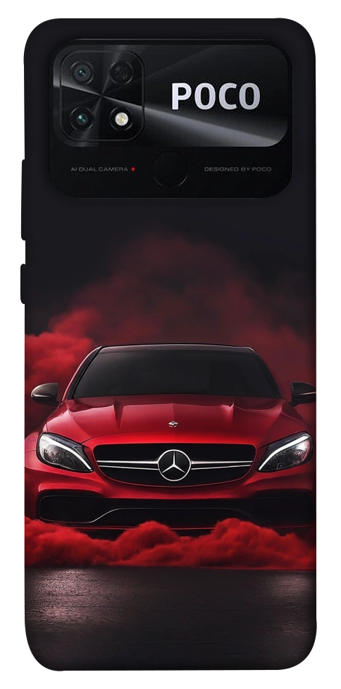 Чохол Red Mercedes для Xiaomi Poco C40