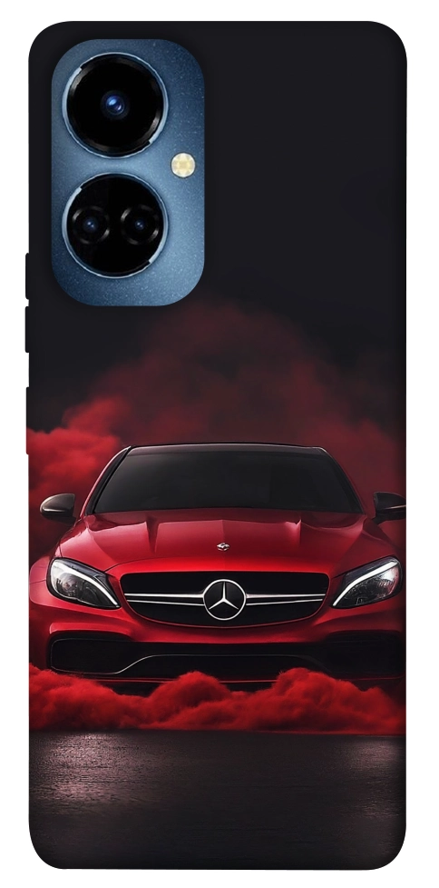 Чехол Red Mercedes для TECNO Camon 19 Pro (CI8n)