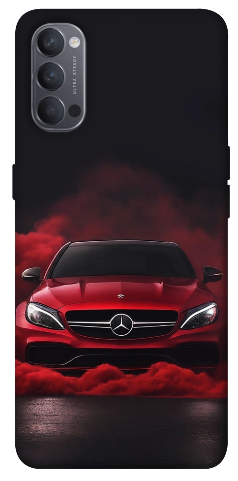 Чехол Red Mercedes для Oppo Reno 4