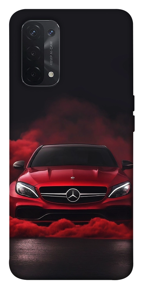 Чехол Red Mercedes для Oppo A74 5G