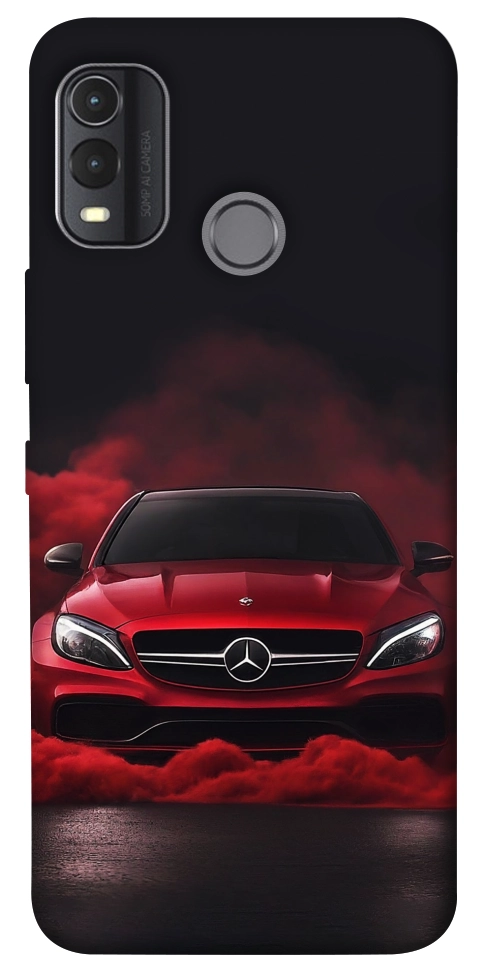 Чехол Red Mercedes для Nokia G11 Plus