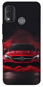 Чехол Red Mercedes для Nokia G11 Plus