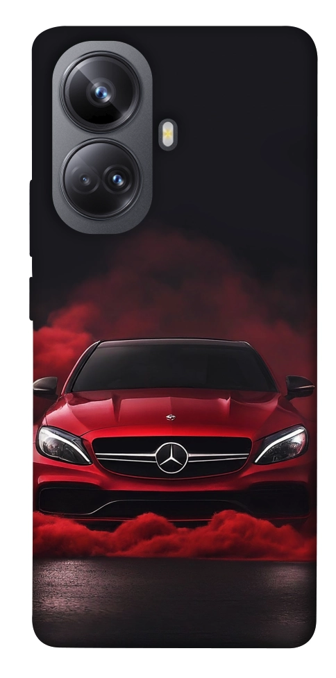 Чехол Red Mercedes для Realme 10 Pro+