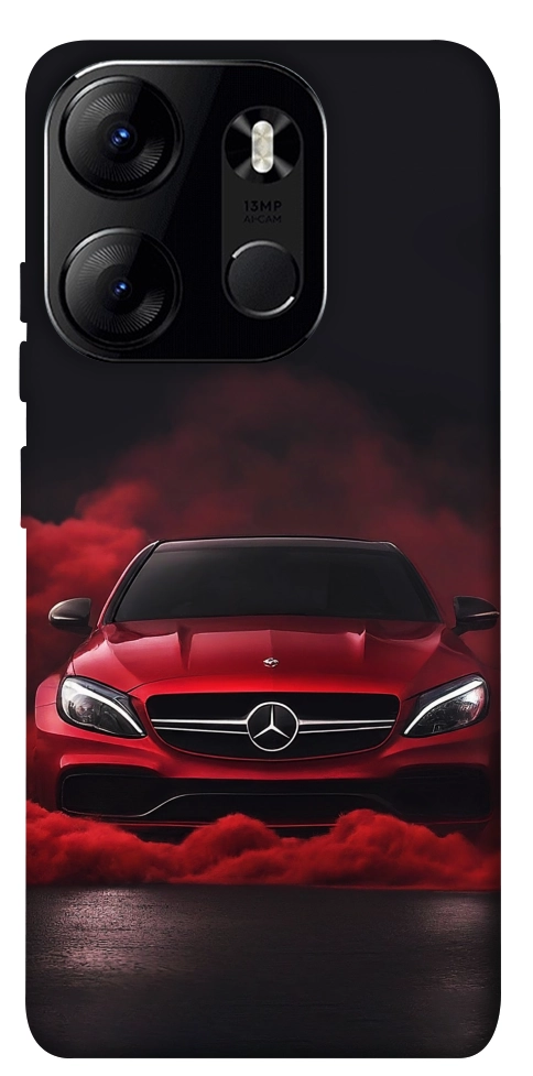 Чохол Red Mercedes для Tecno Spark Go 2023