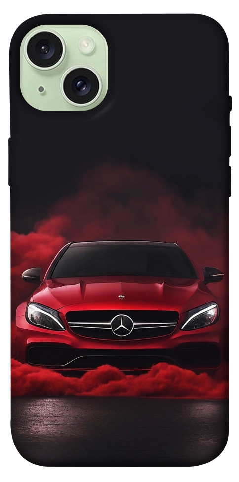 Чехол Red Mercedes для iPhone 15 Plus