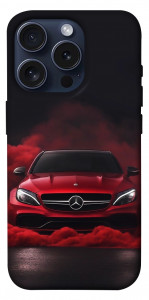 Чохол Red Mercedes для iPhone 15 Pro