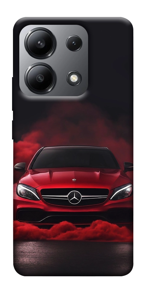 Чехол Red Mercedes для Xiaomi Redmi Note 13 4G