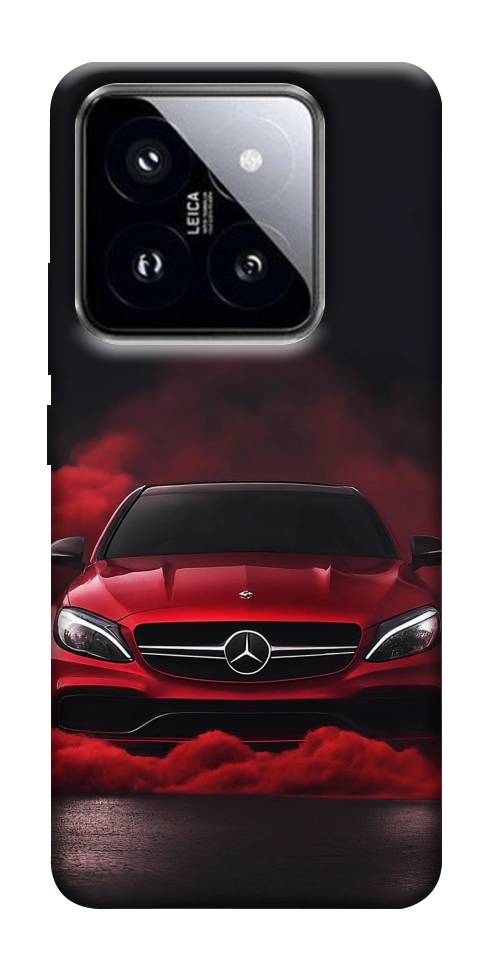 Чехол Red Mercedes для Xiaomi 14 Pro